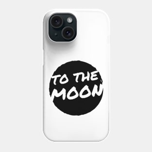 To The Moon Artwork 1 (Light) Phone Case