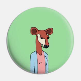 Office Okapi Pin