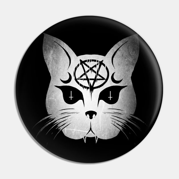 Demon Cat Pin by wildsidecomix