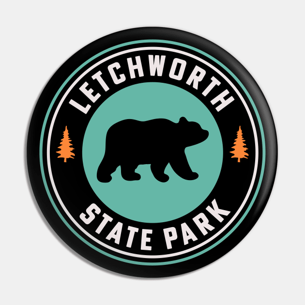 Letchworth State Park Camping Hiking Waterfalls New York Pin by PodDesignShop