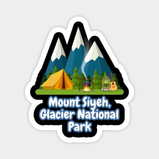 Mount Siyeh, Glacier National Park Magnet