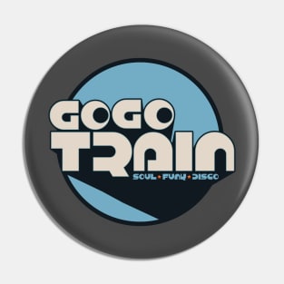 The GoGo Train Blue Pin