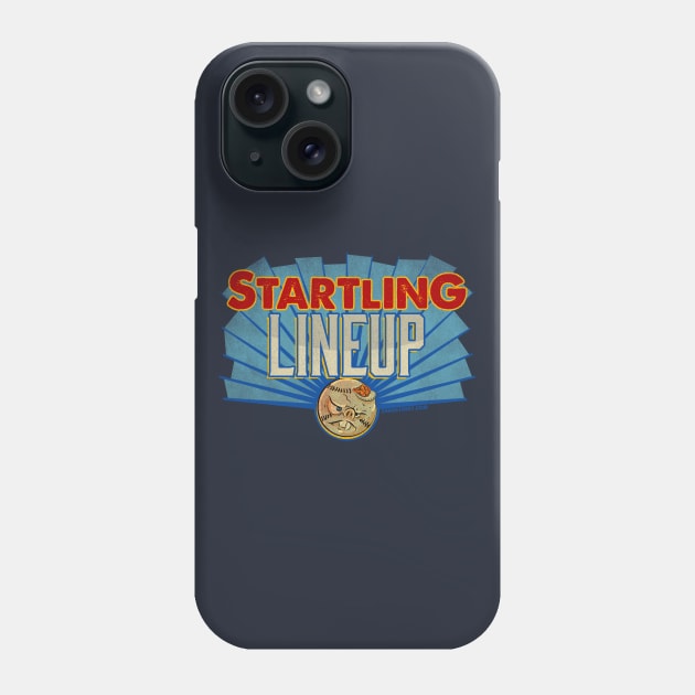 Startling Lineup Logo Phone Case by zerostreet