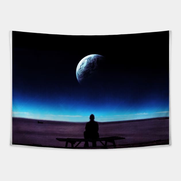 Loneliness Tapestry by Underdott