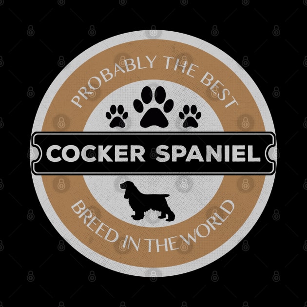 Cocker Spaniel Logo by RAADesigns