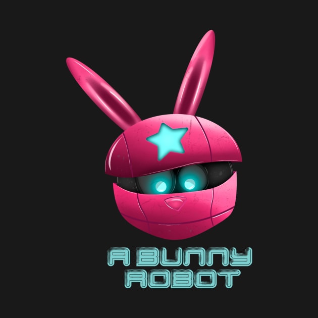 Pink bunny robot by MOmethod