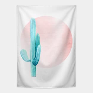 Rose Gold Cactus Sunshine II Tapestry