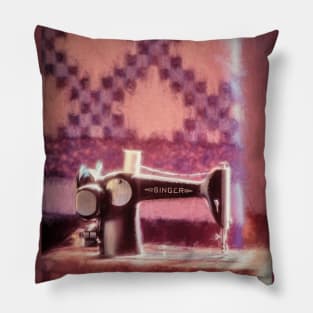 Singer Sewing Machine Pillow