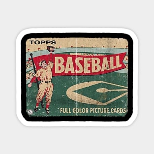 VINTAGE BASEBALL - TOPPS FULL COLOR PICTURE CARDS Magnet