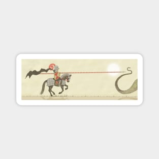 Jousting Knight Magnet