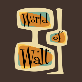 Mid-Century Modern World of Walt T-Shirt