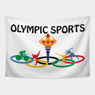 Olympic Sports Tapestry