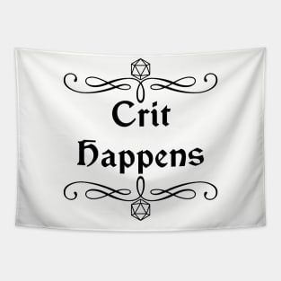 Crit Happens. Tapestry