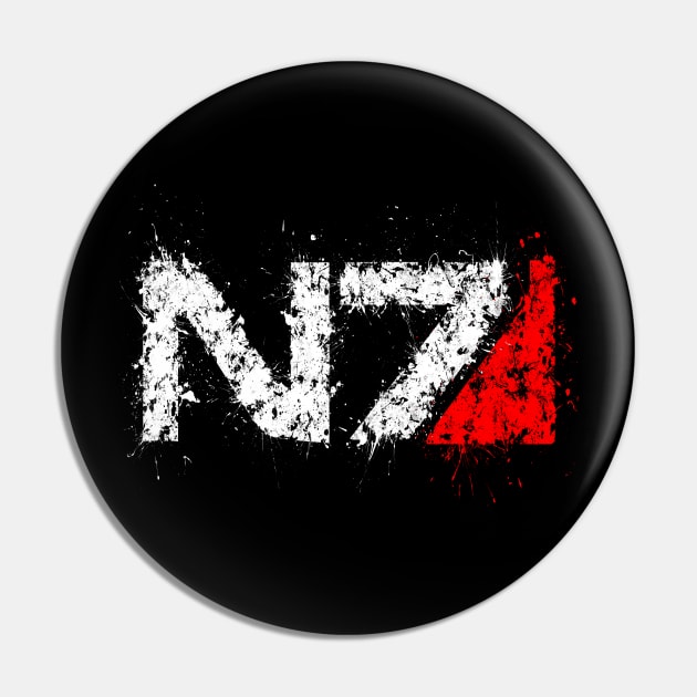 Mass Effect - N7 Pin by JonathonSummers