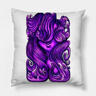 Luscious Locks - Spring Crocus Pillow