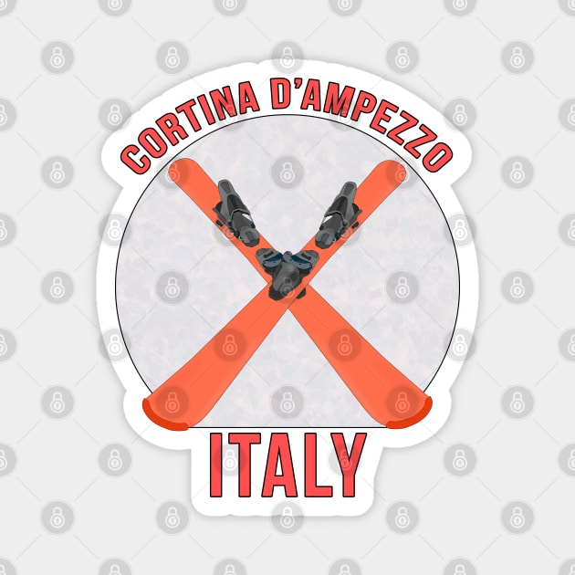 Cortina d’Ampezzo, Italy Magnet by DiegoCarvalho