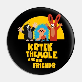 Krtek's Nostalgic Adventures: A Timeless Children's Classic Pin