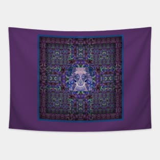 kooky mandala Tapestry