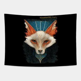 Animals from the forest_Fox Tapestry