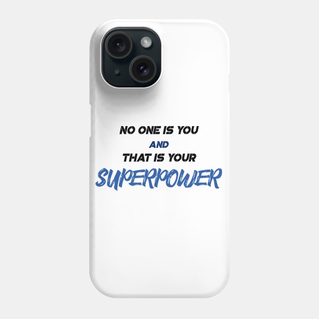 Superpower Phone Case by AgniArt