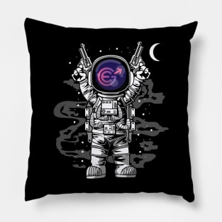 Astronaut Evergrow Crypto EGC Coin To The Moon Crypto Token Cryptocurrency Wallet Birthday Gift For Men Women Kids Pillow