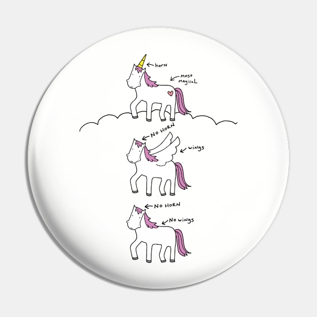 Mystical Pony Genus Pin by unicornlove