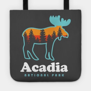 Acadia National Park Camping Bar Harbor Maine Moose Tote