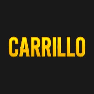 Carrillo Family Name T-Shirt