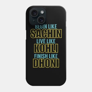 Indian Cricket Fan T-Shirt Phone Case