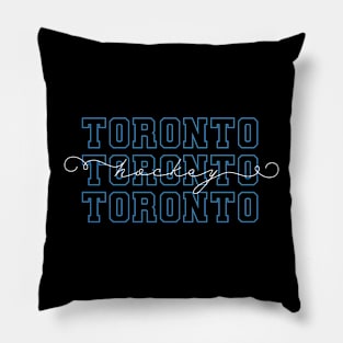 PWHL Hockey Toronto Pillow