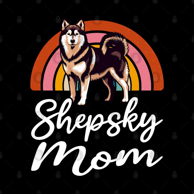 Shepherd Husky Mix Dog Mom by Outrageous Flavors