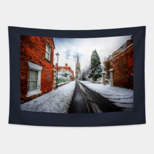 Westgate, Louth Winter Snow Scene Tapestry