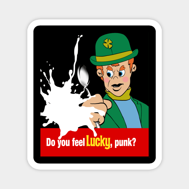 Do you feel Lucky? Magnet by TechnoRetroDads