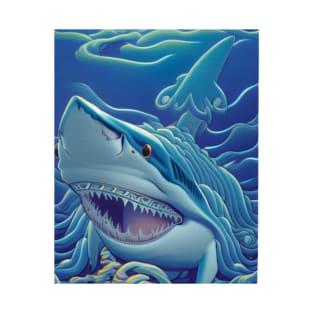 Deep Blue Sea Monster T-Shirt