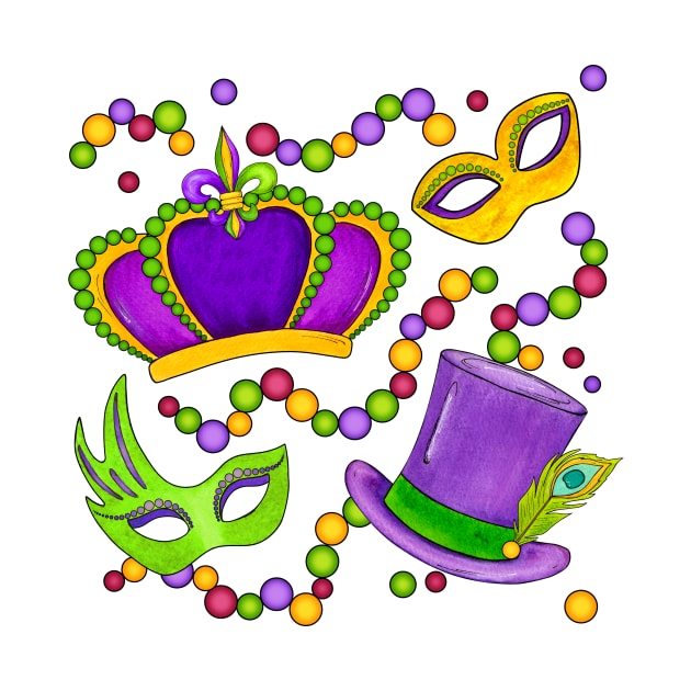 Mardi Gras by Designs by Ira