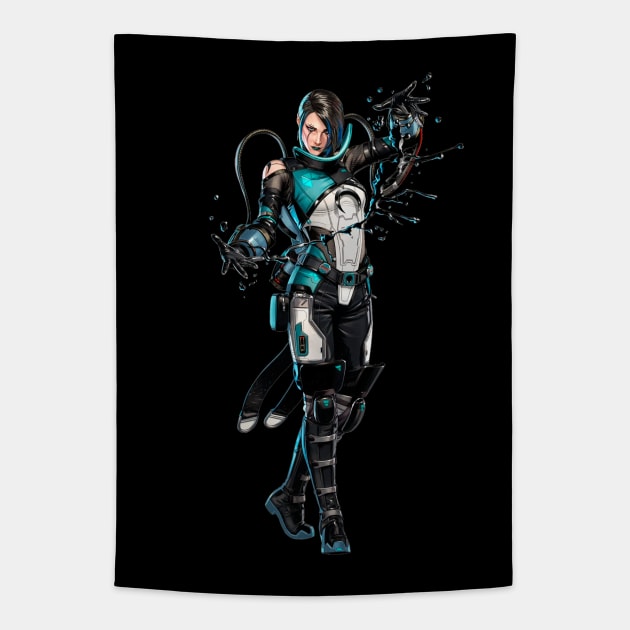 Apex Legends Catalyst Tapestry by Paul Draw