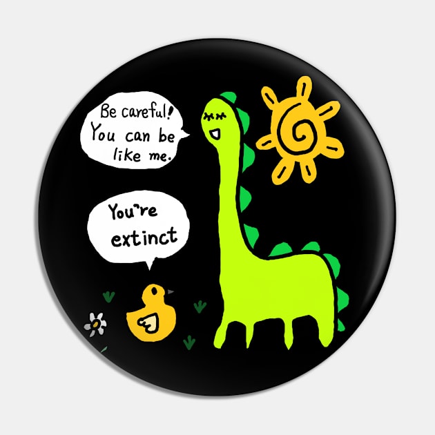 extinction Pin by zzzozzo