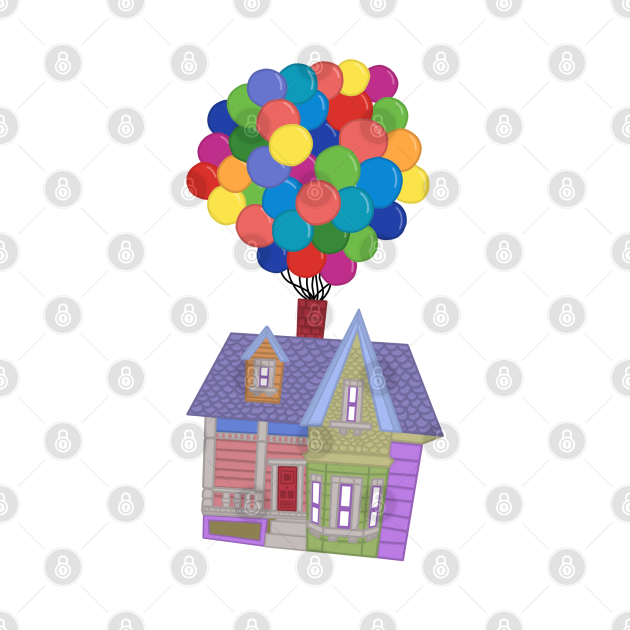 Discover Balloon House - Up - T-Shirt