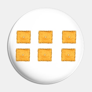 Cheese crackers Pin