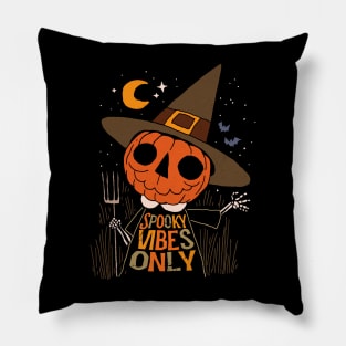 Spooky vibes only Pillow