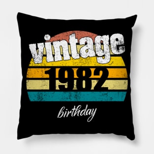 vintage 1982 Pillow