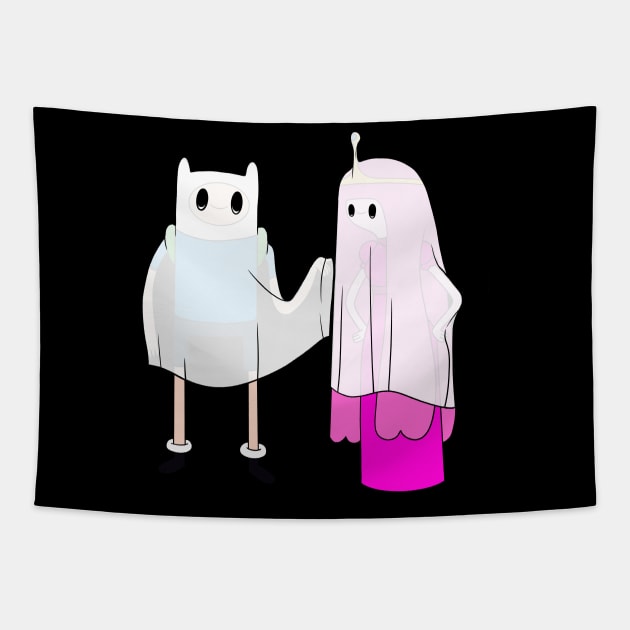 Ghost Trend Finn & PB Tapestry by ZkyySky