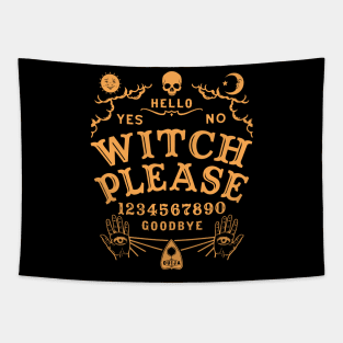 Witch Please Ouija Board Tapestry