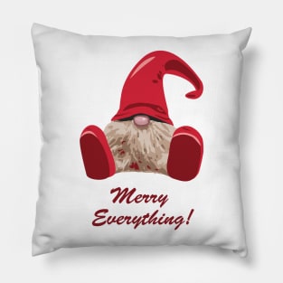 Merry Christmas Gnome Holiday shirt Pillow