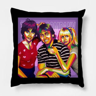 threes company Pillow