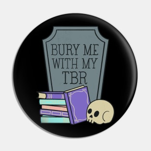 bury me with my tbr Pin