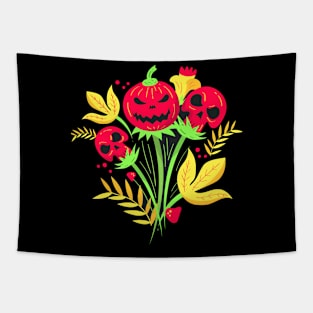 Scary Flowers Tapestry