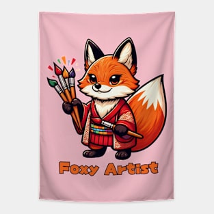 Foxy artist Tapestry