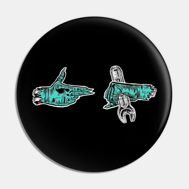 run the jewels Pin by tostsandstudio