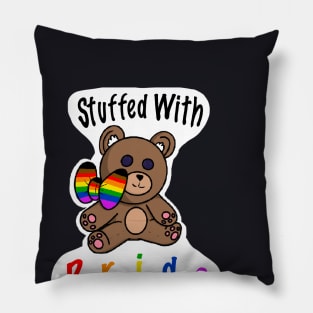 Stuffed with pride Pillow